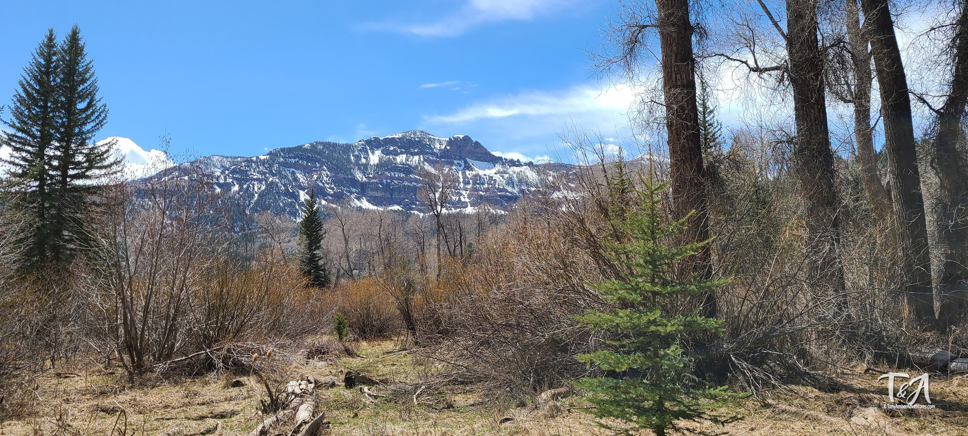 We found this amazing view in a national park in Colorado while searching for a campsite.