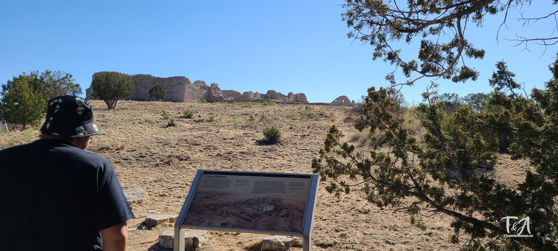 Learning about the Gran Quivira Ruins in Mountainair, New Mexico